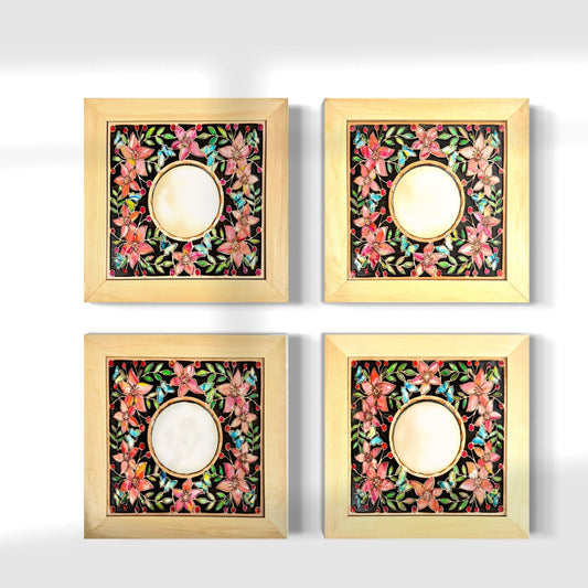 Nature's Mosaic Mirror set - Pashley Creations