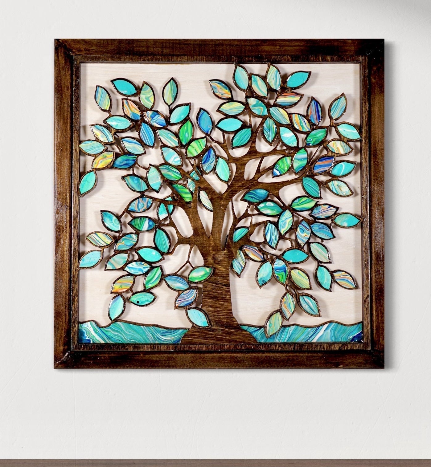 Turquoise Tree of Joy - Pashley Creations