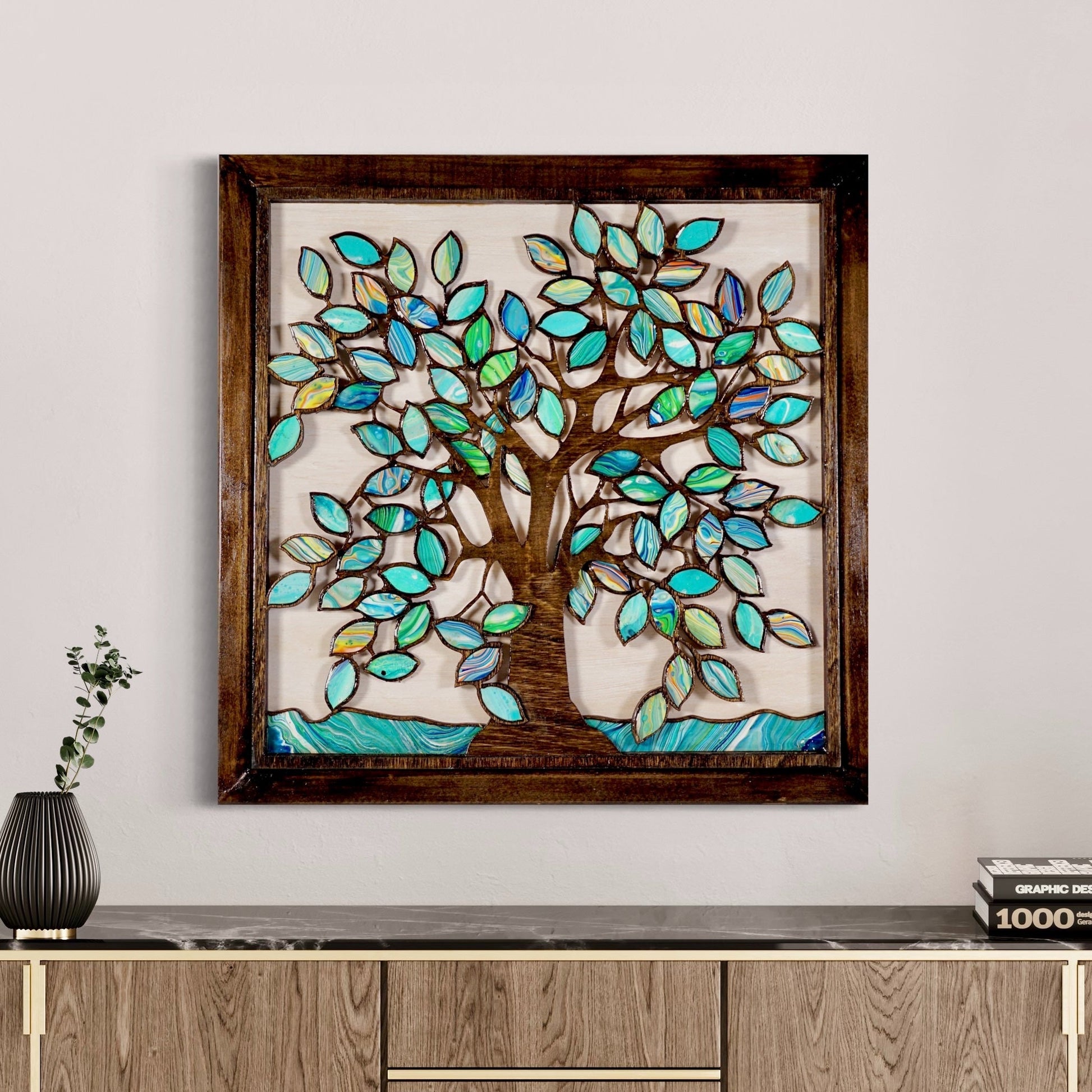 Turquoise Tree of Joy - Pashley Creations